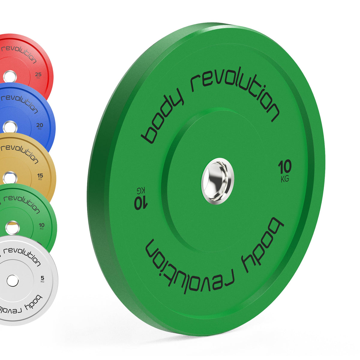 Body Revolution Olympic Bumper Plates Colour